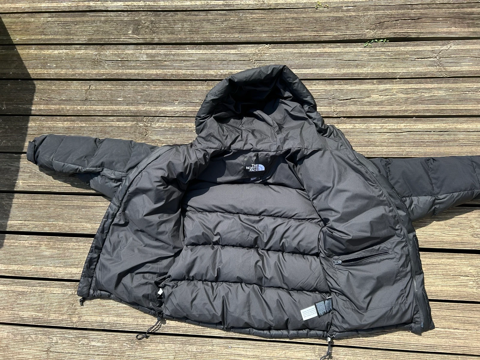 Zwarte The North Face donsjas, maat s – photo 2